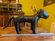 Pies manekin stojąca postawa ze skóry PU - wysokość okolo: 45cm