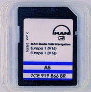 Aktualizacja map MAN MediaVan Truck and BUS