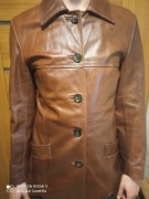 Płaszcz skórzany bez kaptura M 38 10 budrysówka