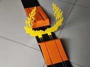 Skocznia z płomieniami do torów Carrera GO!!! edycja limitowana Hot Wheels