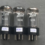 GZ34 5AR4 "Mullard/Philips".