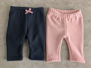 Spodnie ocieplane niemowlęce r.56 