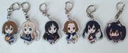 Breloczki K-ON Azusa Yui Mio Ritsu Tsumogi