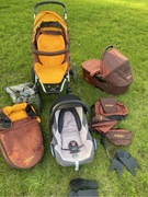 Wózek z gondolą i spacerówką X-Lander plus fotelik