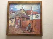 Obraz" Kazimierz Dolny" -Krystyna Głowniak- akryl