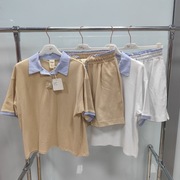 Komplet z krótkim rękawem – lekki zestaw na lato