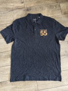 Męska szara koszulka polo, marki Suus L