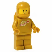 Minifigurka Lego Spaceman Złoty Gold idea230