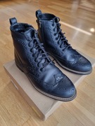 Buty Clarks WestcombeLimit rozmiar 42 skórzane czarne