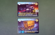 zombie 15' karty dodatkowe, promocyjne 2 szt., nowe