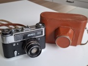 Aparat analogowy FED 5 Industar-61 L/D 2.8/55 z oryginalnym futerałem