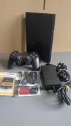 Zestaw PlayStation 2 Slim | 35 Gier | Pad | Karta FMCB 64MB [PS2] 