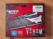 Pamięć RAM DDR5 Patriot 32GB (2x16GB) 6000MT/s CL30 Venom