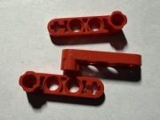 LEGO TECHNIC LIFTARM Z WYPUSTKĄ 1x4 CZERWONY 2825 1 szt.