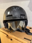 Salomon Kask dziecięcy + Google PLAYER COMBO  6-12 Lat  M 53-56 cm