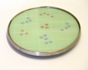 Obrotowa taca na owoce lub tort PRL