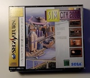 Gra Sim City 2000 Sega Saturn region Japonia NTSC-J