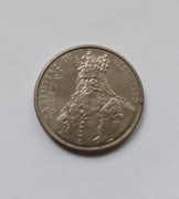 100 zł,Kazimierz III Wielki, 1988 CuNi, śr.29,5g, w.10,8g, stan UNC.
