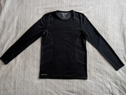 Czarna bluzka koszulka sportowa z długim rękawem Geyser L jak nowa