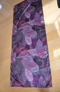 duża chusta/apaszka 100 jedwab/silk liście