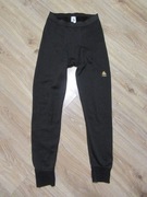 ACLIMA HOTWOOL męskie czarne getry ocieplane termiczne wełna merino_ S