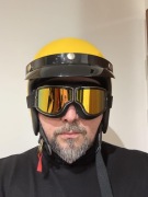 Kask motocyklowy+gogle+rękawice+ kominiarka