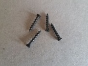 Wkręty nierdzewne czarne Torx 4x25mm 100szt