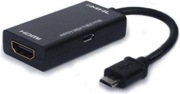 Adapter Micro USB - HDMI SAVIO 0.1 m