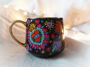 kubek ręcznie malowany SERCA Sacred Heart