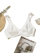 Nowy biustonosz stanik gładki plus size r 110E 