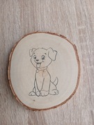 Podkładka pod kubek. Piesek 