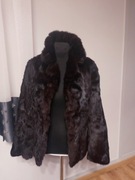 Futerko naturalne krolik braz ciemny S\M 