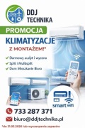 Nowa Klimatyzacja wifi z funkcja grzania z montażem