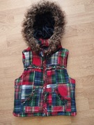 GAP KIDS KAMIZELKA Z KAPTUREM I FUTERKIEM ROZMIAR  ok 116 / 122