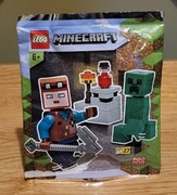 Lego Minecraft 662204 Górnik creeper kilof saszetka z klockami