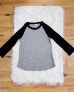 Damska szaro czarno koszulka H&M rozmiar S