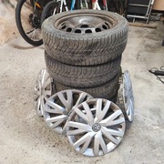 VW PASSAT GOLF KOŁA FELGI OPONY ZIMA 205/55/16