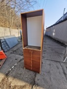 Regał szafka szafa 70x35x210 orzech H207