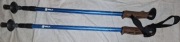 Kijki do nordic walking niebieskie 