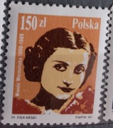 Polska 3107 Wanda Werminska (1900-1988) Sławni polscy śpiewacy 1990