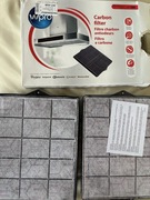 Filtr węglowy do okapu typ 160 whirlpool, 2 sztuki 