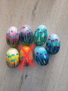 Przepiękne ekskluzywne jajka Wielkanocne w kwiaty