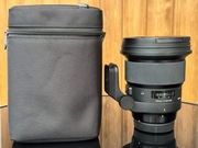 FV23% Obiektyw Sigma ART 105 mm F1.4 Canon EF RF Fuji GFX PREZENT FOTOGRAF