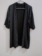 Sweterek narzutka roz.S/M wymiary opis