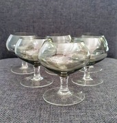 Kieliszki do nalewki likieru retro z czasów PRL vintage 6 sztuk