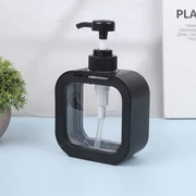 Dozownik do mydła 300ml czarny akcesoria do łazienki