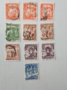 Rok 1938. Fi.310-312,314,318. 20 rocznica odzyskania niepodległości . 
