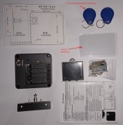 ZAMEK DO SZUFLADY SZAFKI ELEKTRONICZNY NA KARTE BRELOK PASTYLKI RFID UKRYTY