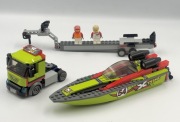 Lego City 60254 Transporter łodzi wyścigowej