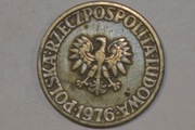 Moneta 5 zł 1976 rok. Nie czyszczona 